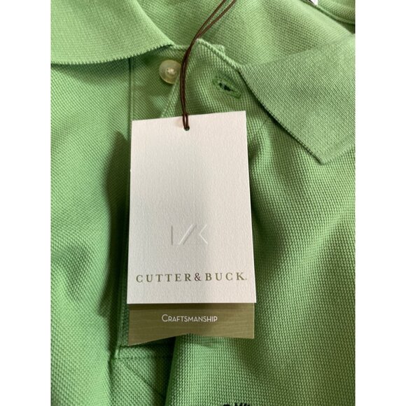 Cutter & Buck Mens Size XL Green Short Sleeve Polo Shirt 2006 Retired Military - Picture 7 of 10